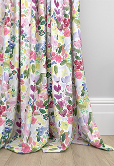 Bluebellgray Flora, Cerise - Made to Measure Curtains